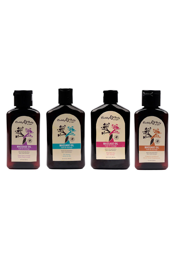 Earthly Body -  Aphrodisiac Massage Oil - Stag Shop