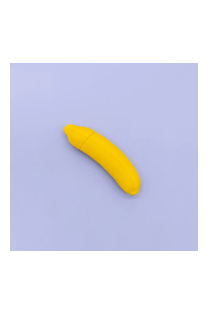 Emojibator - Banana Vibrator - Yellow - Stag Shop