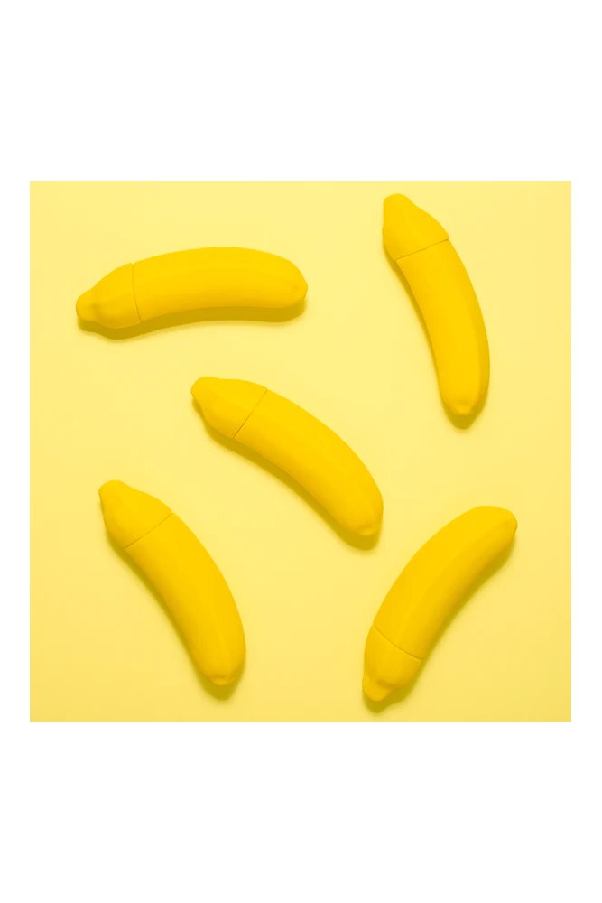 Emojibator - Banana Vibrator - Yellow - Stag Shop