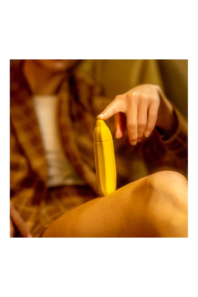 Emojibator - Banana Vibrator - Yellow - Stag Shop