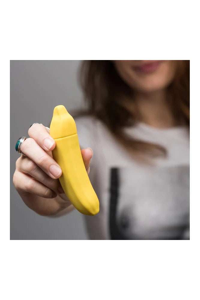 Emojibator - Banana Vibrator - Yellow - Stag Shop