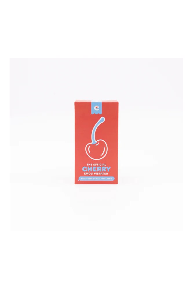 Emojibator - Cherry Vibrator - Red - Stag Shop