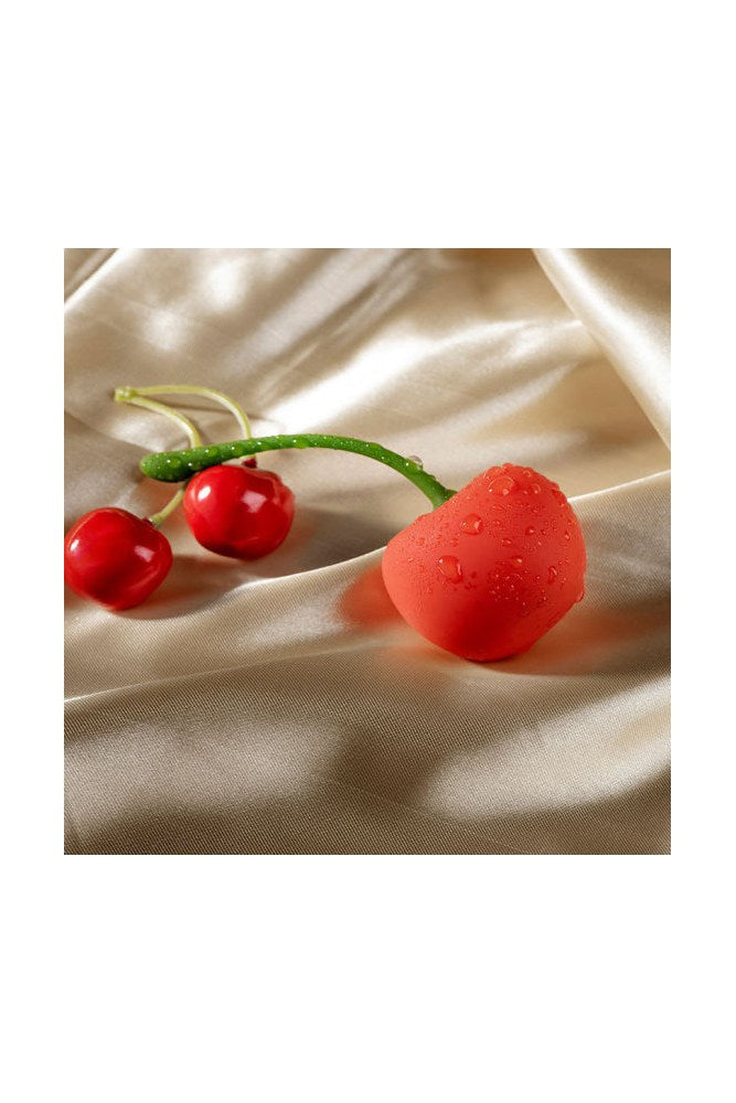 Emojibator - Cherry Vibrator - Red - Stag Shop