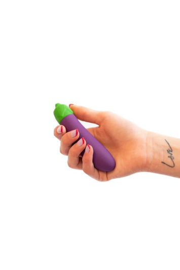 Emojibator - Eggplant Vibrator - Purple - Stag Shop