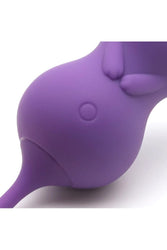 Emojibator - Kitty Cat Remote Control Kegel Toy - Purple - Stag Shop