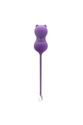 Emojibator - Kitty Cat Remote Control Kegel Toy - Purple - Stag Shop