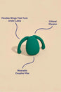Dame - Eva Hands-Free Clitoral Vibrator - Orange - Stag Shop