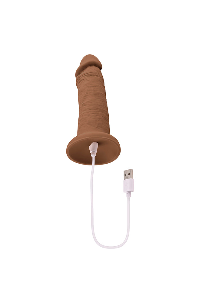 Evolved - 6" Vibrating Dong - Various Colours - Stag Shop