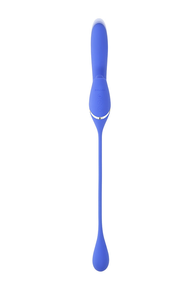 Evolved - All In Triple Triple-Action Thrusting, Tapping & Plug Vibrator - Stag Shop