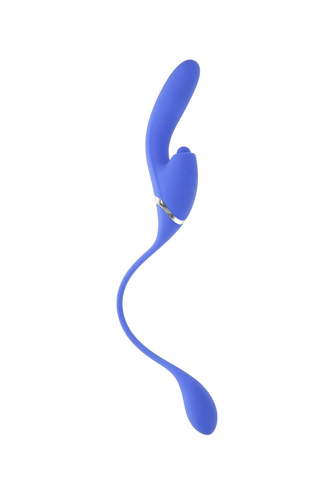 Evolved - All In Triple Triple-Action Thrusting, Tapping & Plug Vibrator - Stag Shop