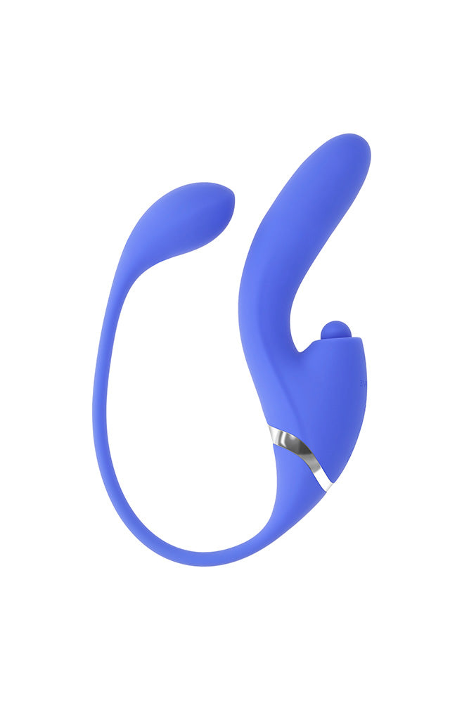 Evolved - All In Triple Triple-Action Thrusting, Tapping & Plug Vibrator - Stag Shop