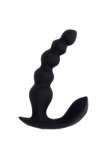 Evolved - Bead Me Up Vibrating Prostate Massager With Remote Control - Black - Stag Shop