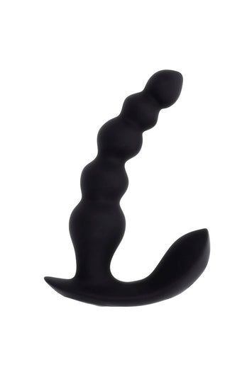 Evolved - Bead Me Up Vibrating Prostate Massager With Remote Control - Black - Stag Shop