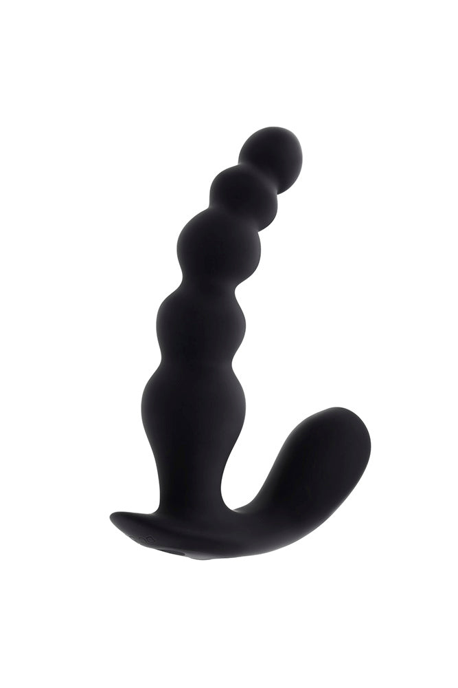Evolved - Bead Me Up Vibrating Prostate Massager With Remote Control - Black - Stag Shop