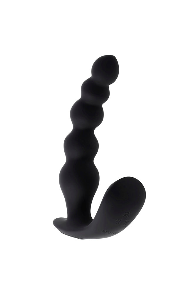Evolved - Bead Me Up Vibrating Prostate Massager With Remote Control - Black - Stag Shop
