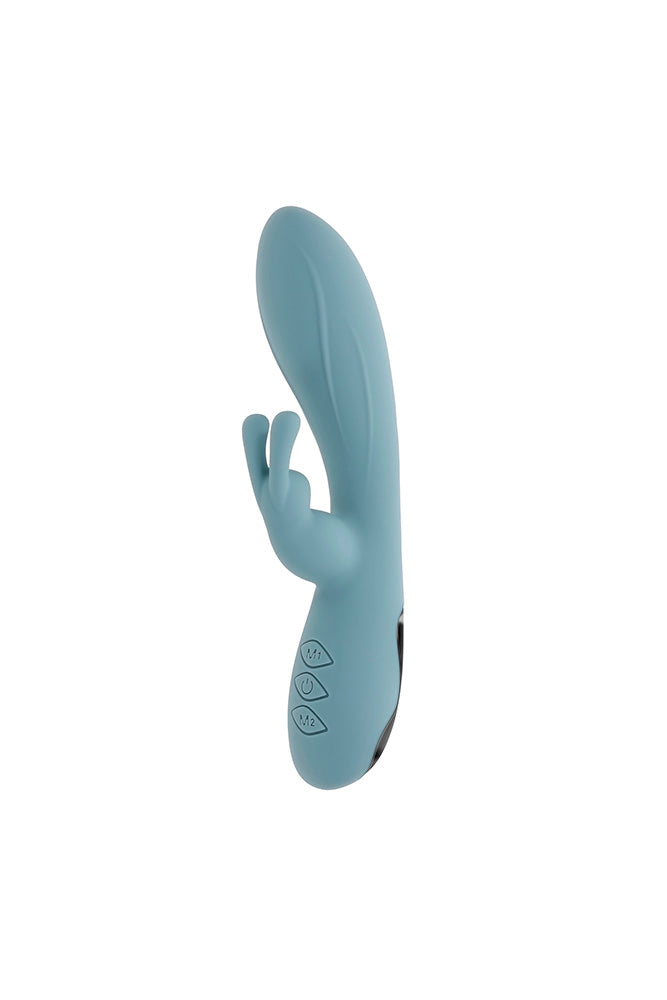 Evolved - Boss Bunny Rabbit Vibrator - Aqua - Stag Shop