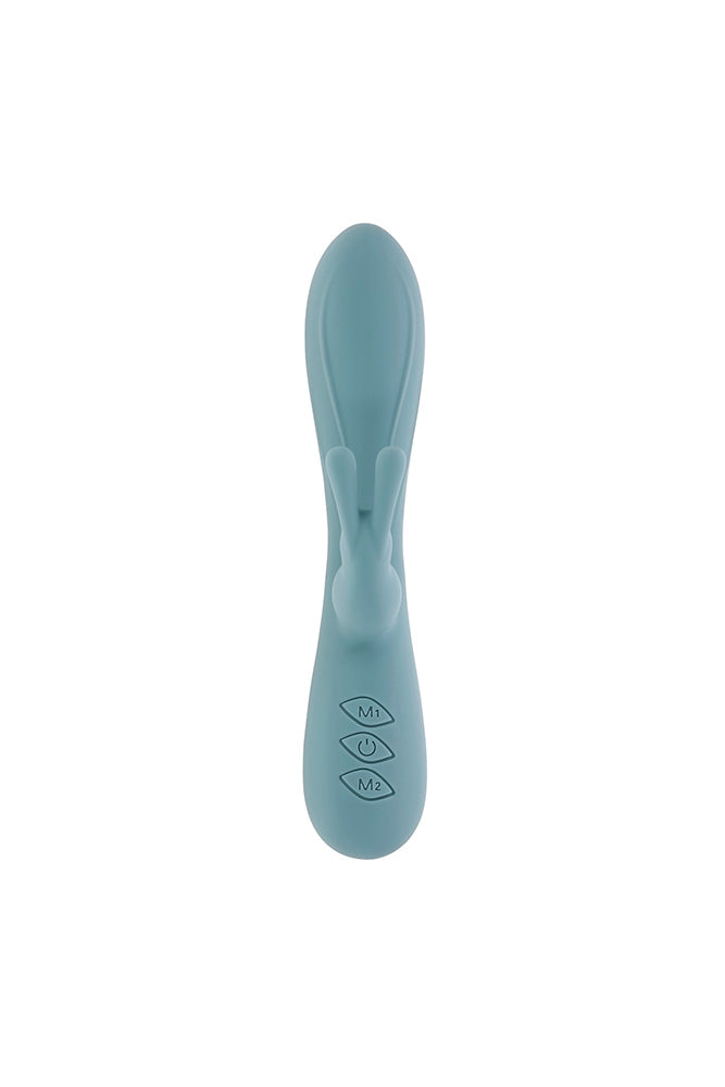 Evolved - Boss Bunny Rabbit Vibrator - Aqua - Stag Shop