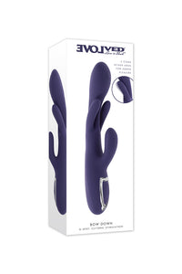 Thumbnail for Evolved - Bow Down Dual Vibrator With Flapping Shaft Arms - Stag Shop