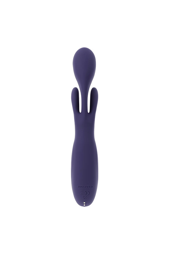 Evolved - Bow Down Dual Vibrator With Flapping Shaft Arms - Stag Shop