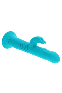 Thumbnail for Evolved - Bunny Hop Thrusting Rabbit Vibrator With Suction Cup Base - Stag Shop