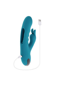 Thumbnail for Evolved - Bunny Tapper Rabbit Vibrator With Flapping Shaft - Stag Shop