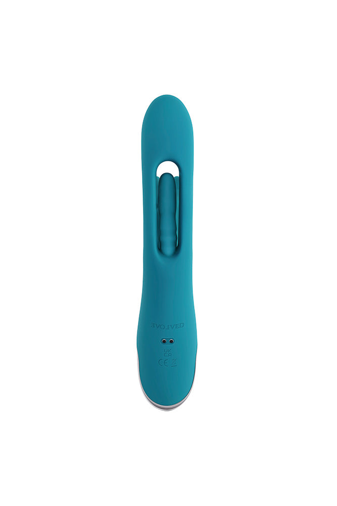 Evolved - Bunny Tapper Rabbit Vibrator With Flapping Shaft - Stag Shop