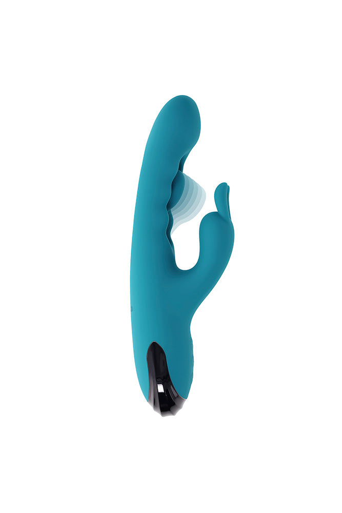 Evolved - Bunny Tapper Rabbit Vibrator With Flapping Shaft - Stag Shop