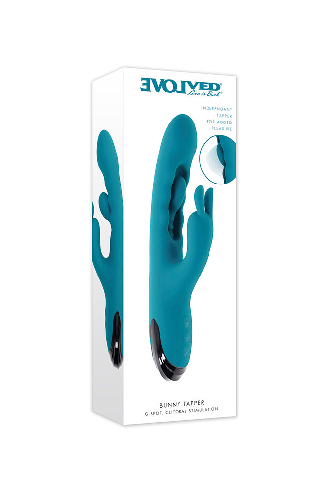 Evolved - Bunny Tapper Rabbit Vibrator With Flapping Shaft - Stag Shop
