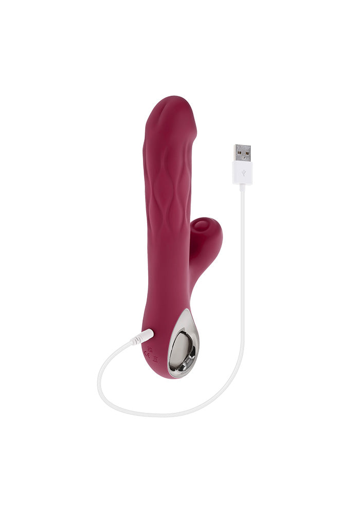 Evolved - Bursting With Pleasure Dual Vibrating With Tapping Stimulator - Stag Shop