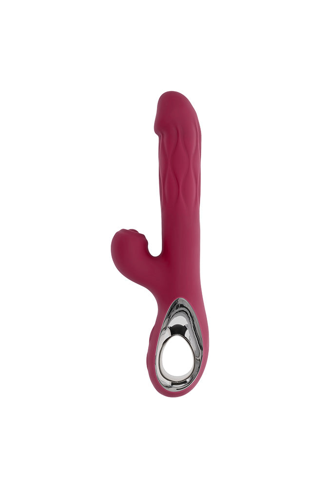 Evolved - Bursting With Pleasure Dual Vibrating With Tapping Stimulator - Stag Shop