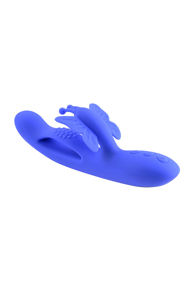 Evolved - Butterfly Dreams Rabbit Vibrator - Blue - Stag Shop
