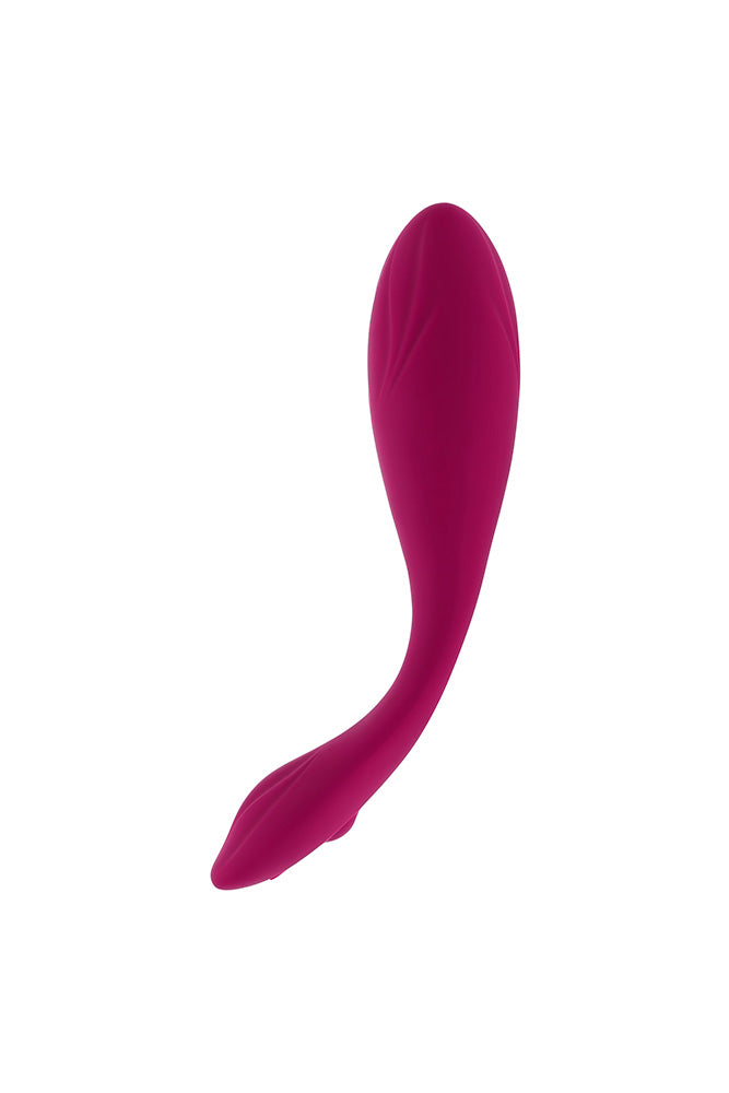 Evolved - Cherry Pose Flexible Dual-Ended Vibrator with Remote - Stag Shop