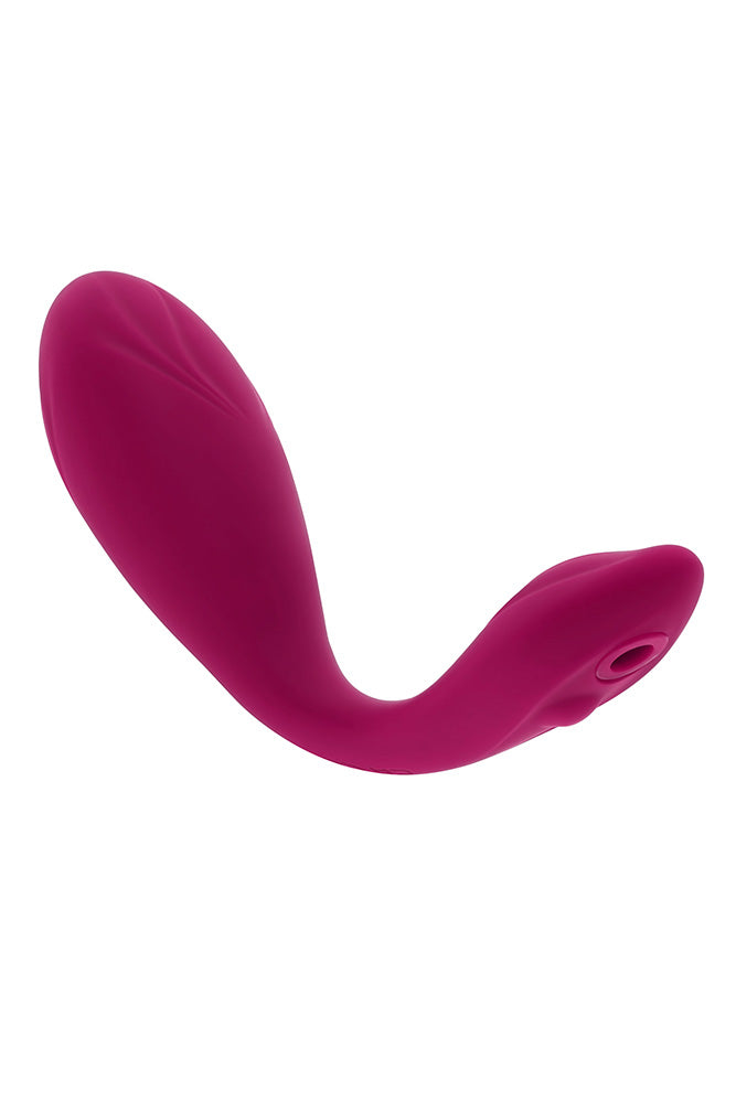 Evolved - Cherry Pose Flexible Dual-Ended Vibrator with Remote - Stag Shop