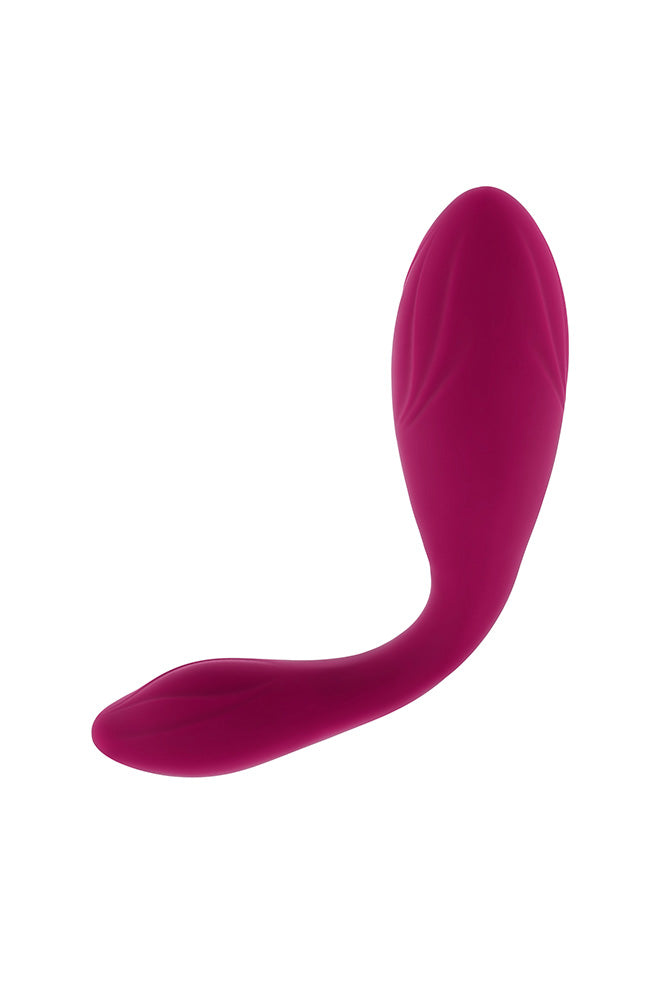 Evolved - Cherry Pose Flexible Dual-Ended Vibrator with Remote - Stag Shop