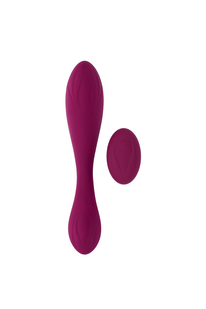 Evolved - Cherry Pose Flexible Dual-Ended Vibrator with Remote - Stag Shop