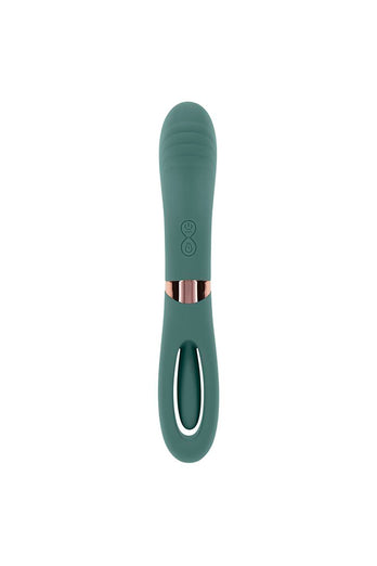 Evolved - Chick Flick Double Ended Vibrator - Green - Stag Shop