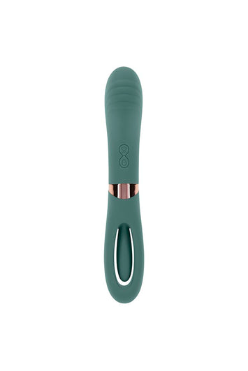 Evolved - Chick Flick Double Ended Vibrator - Green - Stag Shop