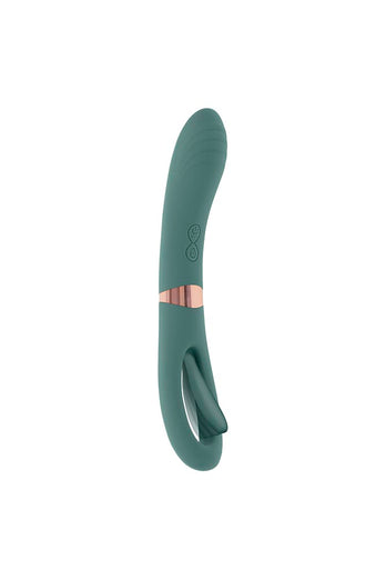 Evolved - Chick Flick Double Ended Vibrator - Green - Stag Shop
