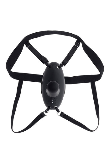 Evolved - Come Closer Remote Control Vibrator With Strap-On Harness - Stag Shop