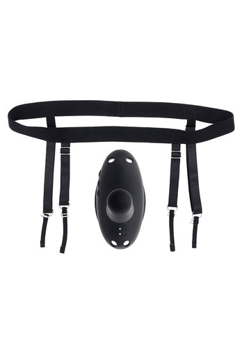 Evolved - Come Closer Remote Control Vibrator With Strap-On Harness - Stag Shop