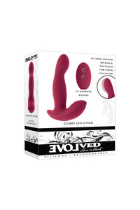 Thumbnail for Evolved - Come On Over Remote Control Dual Vibrator With Come Hither Motion - Stag Shop