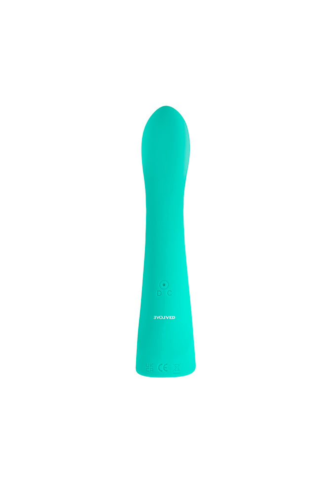 Evolved - Come With Me Come-Hither G-Spot Vibrator - Teal - Stag Shop