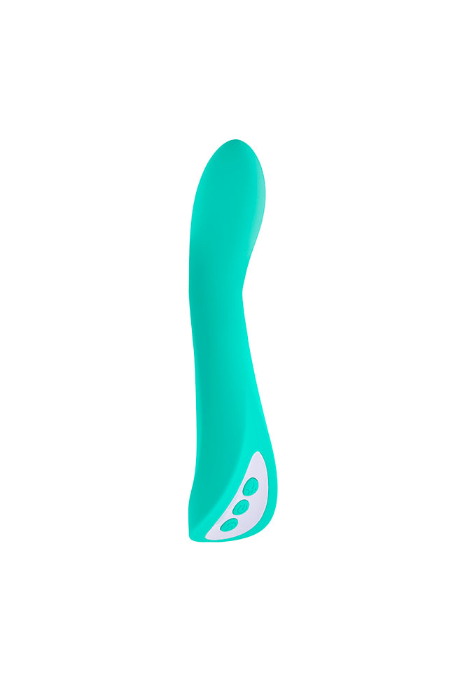 Evolved - Come With Me Come-Hither G-Spot Vibrator - Teal - Stag Shop