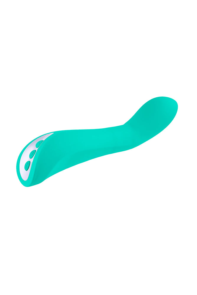 Evolved - Come With Me Come-Hither G-Spot Vibrator - Teal - Stag Shop