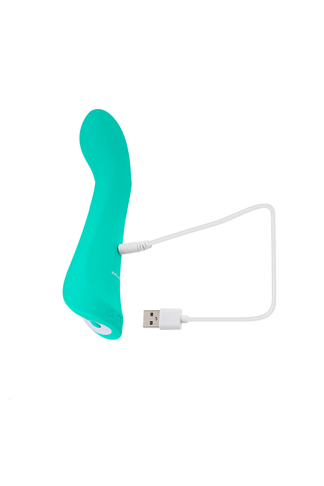 Evolved - Come With Me Come-Hither G-Spot Vibrator - Teal - Stag Shop