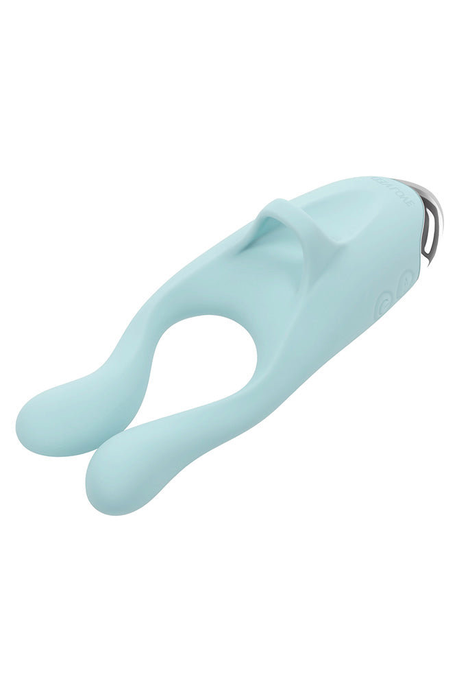 Evolved - Couples Therapy Multi-Use Vibrator - Aqua - Stag Shop