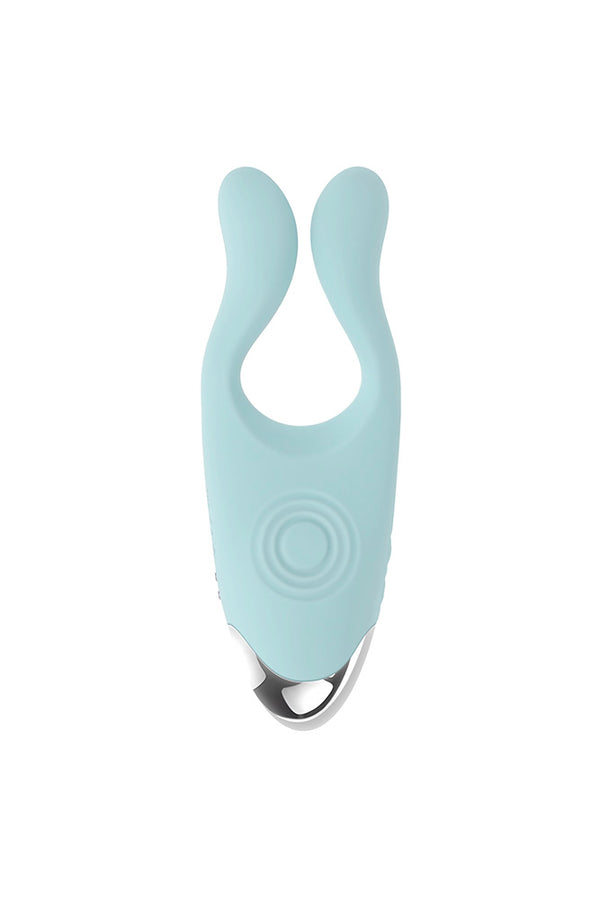 Evolved - Couples Therapy Multi-Use Vibrator - Aqua - Stag Shop