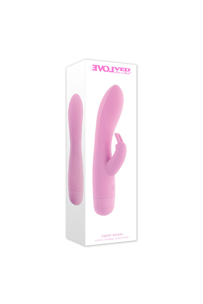 Evolved - Cushy Bunny Rabbit Vibrator - Stag Shop