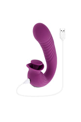 Evolved - Deep Ecstasy Thrusting & Rotating Dual Vibrator - Stag Shop