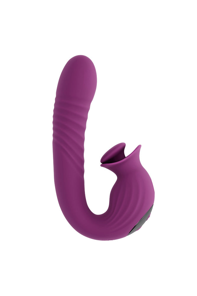 Evolved - Deep Ecstasy Thrusting & Rotating Dual Vibrator - Stag Shop